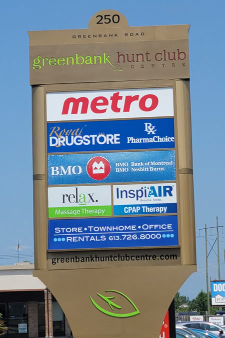 Nepean shopping centre at Greenbank and Hunt Club