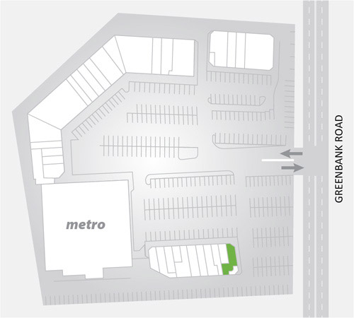 Subway Location map