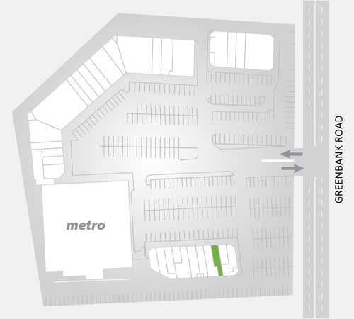 Browns Cleaners Location map